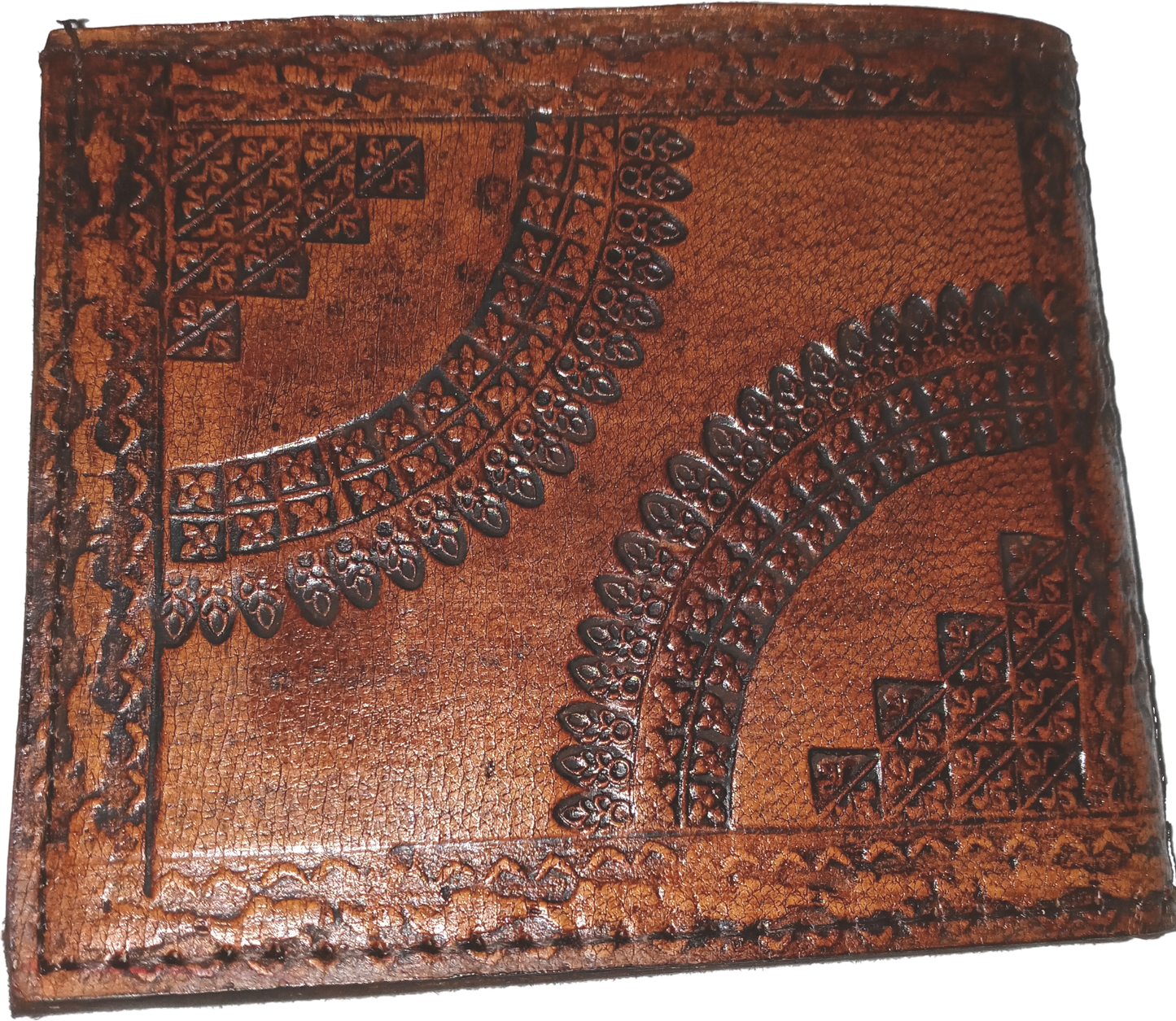 Indian Leather Elephant Wallet