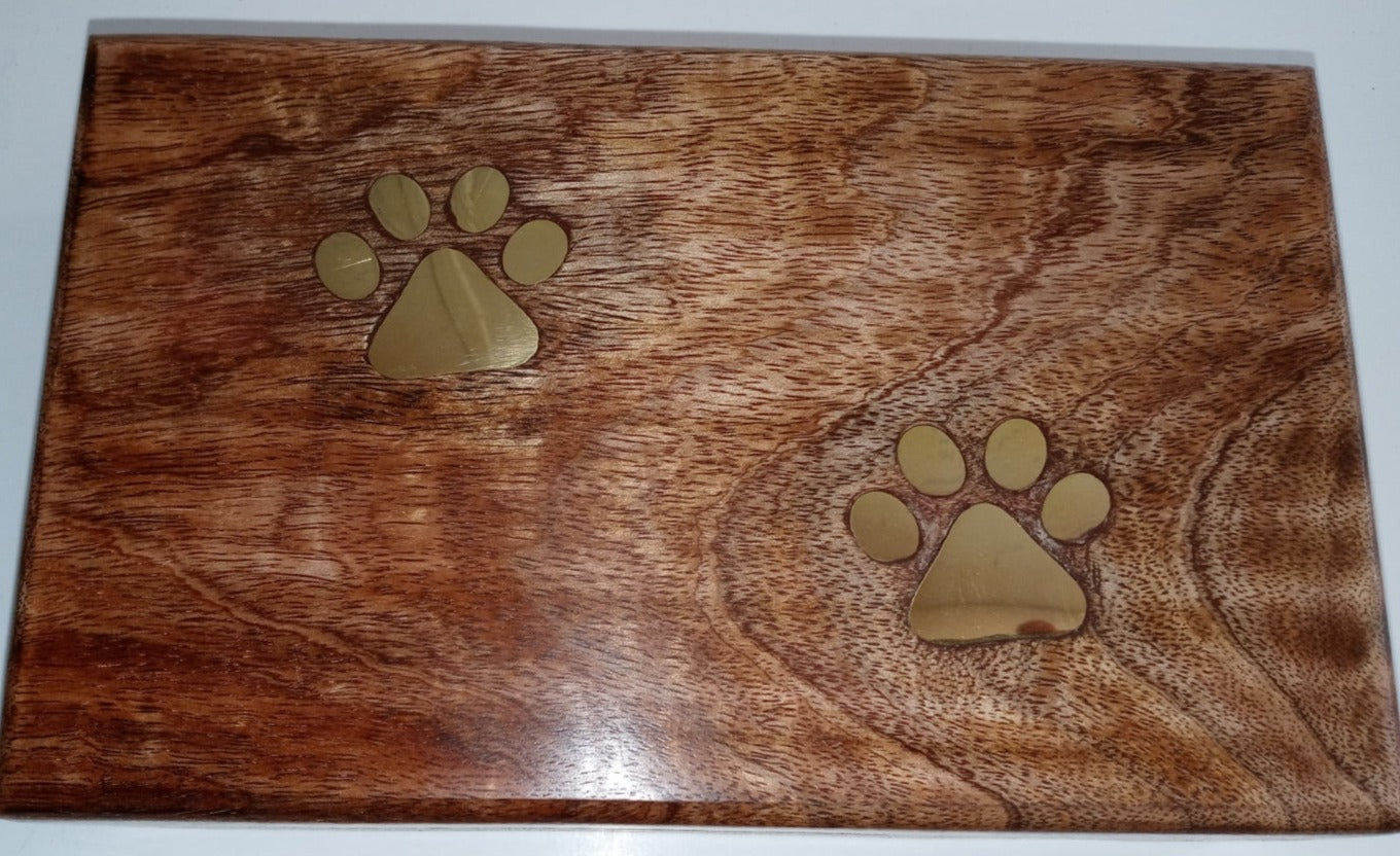 5"x8" Doggie Paw Stash Box