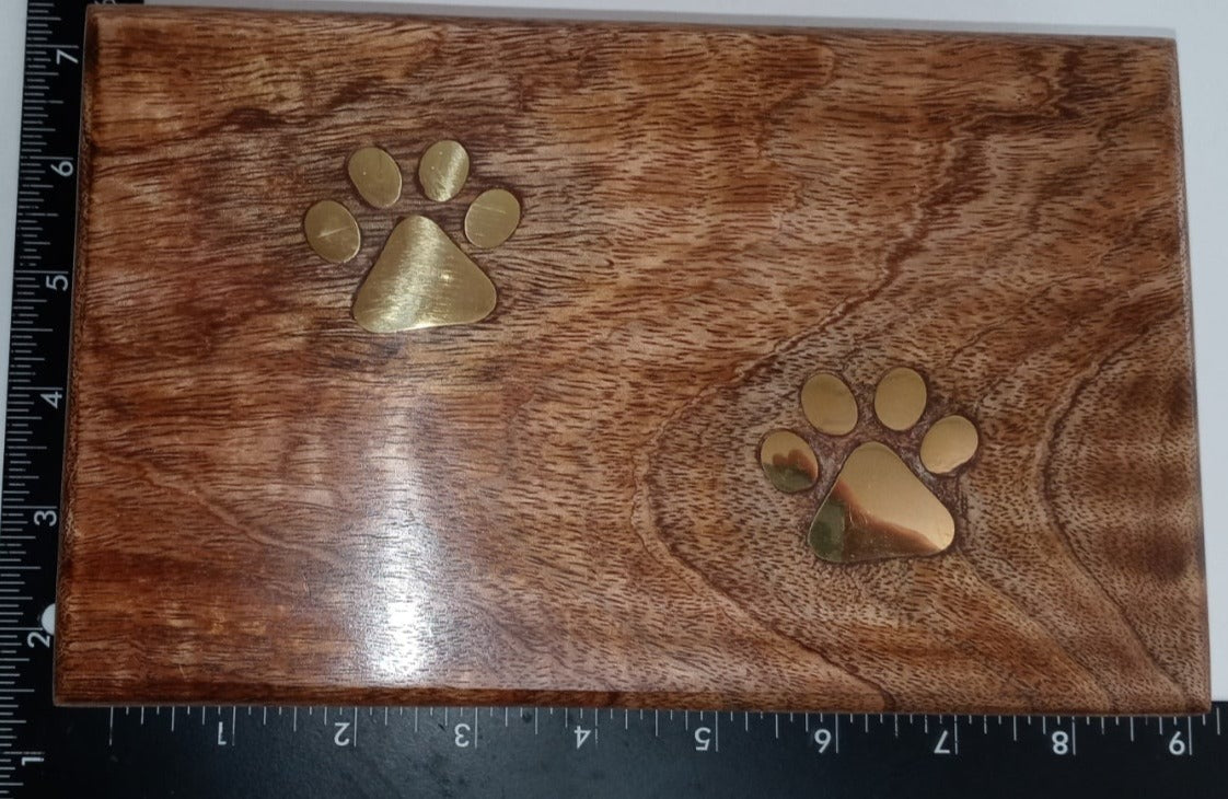 5"x8" Doggie Paw Stash Box