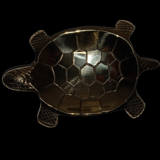 4.75" Brass Turtle Bowl/Burner