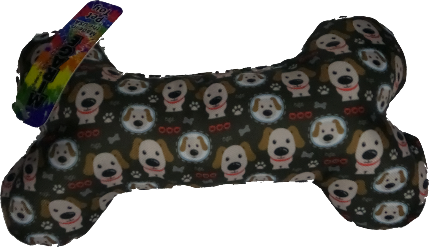 Canvas Doggie Bone Toy