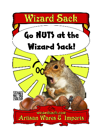 Wizard Sack Squirrell T-Shirt